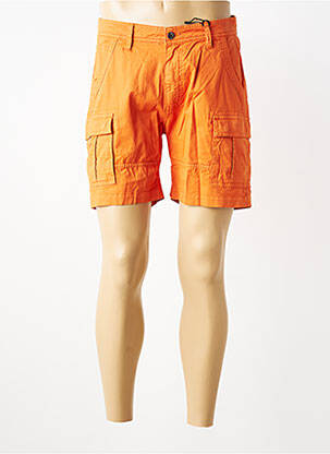 Short multipoches taille normale orange DAYTONA homme