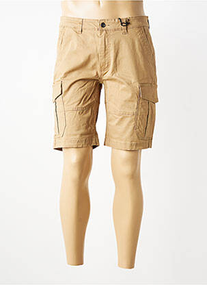 Bermuda multipoches taille normale beige DAYTONA homme