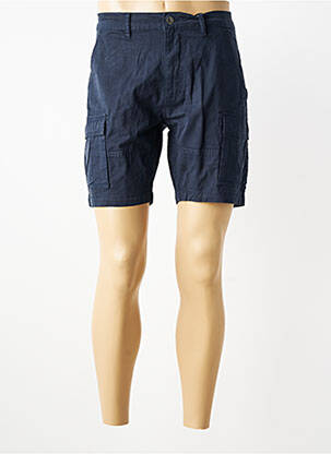 Short multipoches taille normale bleu DAYTONA homme