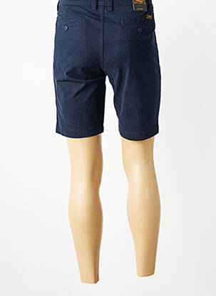 Bermuda poches taille basse bleu DAYTONA homme