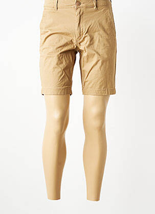 Bermuda poches taille basse beige DAYTONA homme