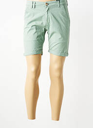 Short tissage popeline taille normale vert DAYTONA homme