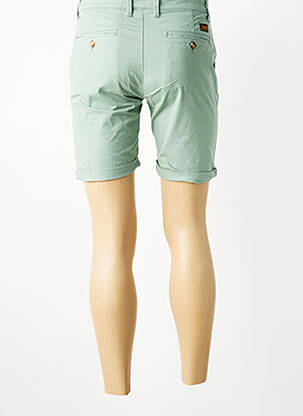 Short tissage popeline taille normale vert DAYTONA homme