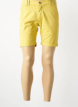 Short tissage popeline taille normale jaune DAYTONA homme