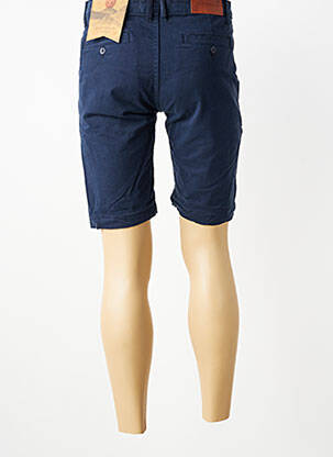 Bermuda stretch taille normale bleu DAYTONA homme