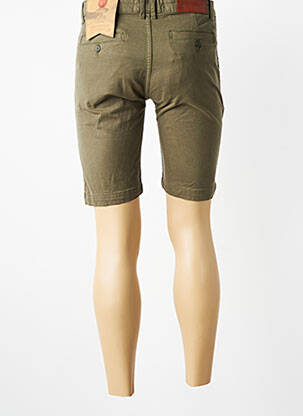 Bermuda stretch taille normale vert DAYTONA homme