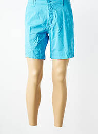 Short fermeture zippée sous rabat boutonné taille basse bleu clair DAYTONA homme