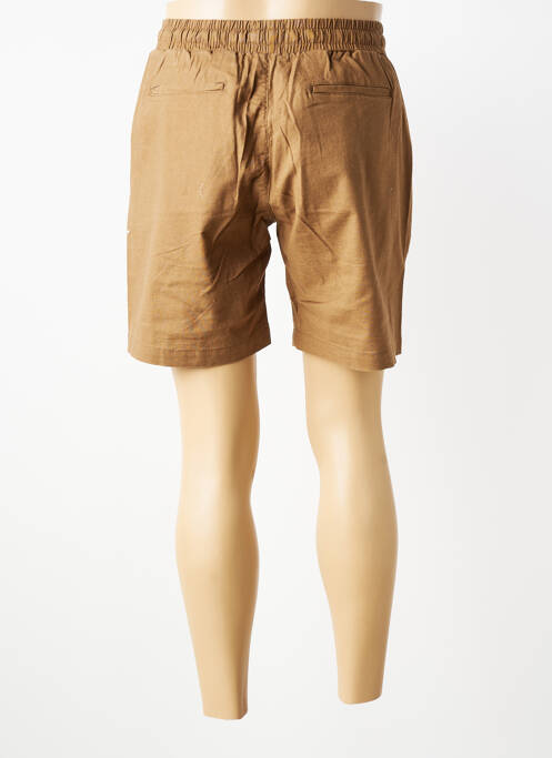 Short fermeture liens à nouer taille normale marron DAYTONA homme