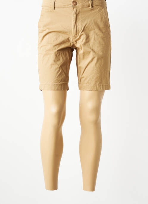 Bermuda poches taille basse beige DAYTONA homme