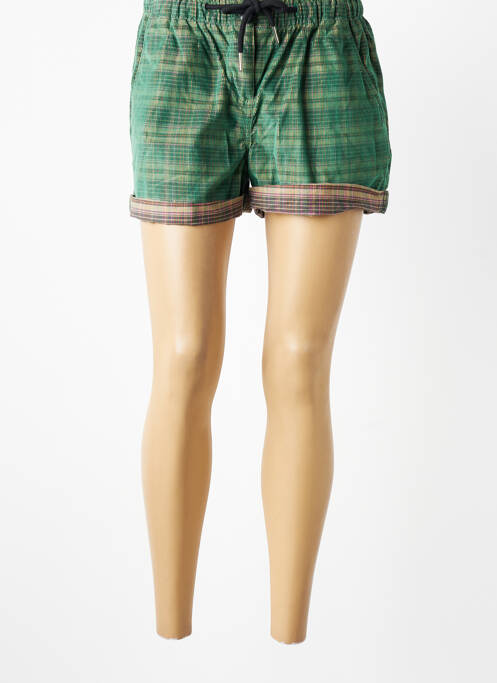 Short taille normale taille normale vert ROSE GARDEN femme