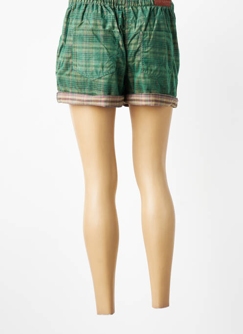 Short taille normale taille normale vert ROSE GARDEN femme