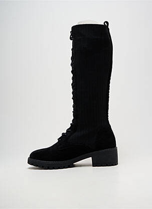 Bottes bout rond talon de 4 à 6cm noir LPB femme