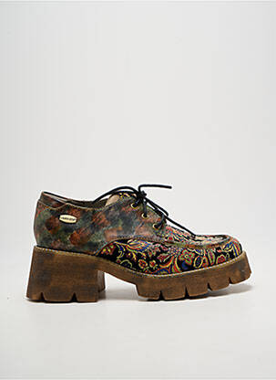 Derbies bout rond talon de 4 à 6cm noir LAURA VITA femme