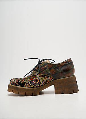 Derbies bout rond talon de 4 à 6cm noir LAURA VITA femme