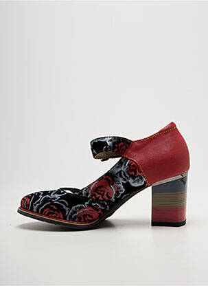 Escarpins talon bottier talon de 7 à 9cm rouge LAURA VITA femme