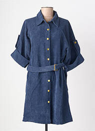 Robe courte manches courtes manches courtes bleu MOLLY BRACKEN femme