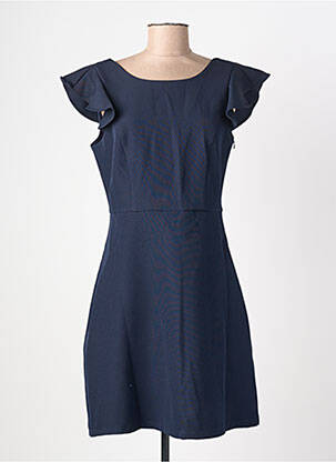 Robe courte manches courtes manches courtes bleu MOLLY BRACKEN femme