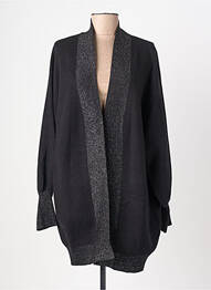 Gilet manches longues stretch noir MOLLY BRACKEN femme