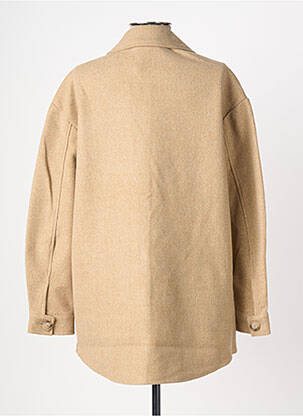 Veste casual coupe droite beige VILA femme