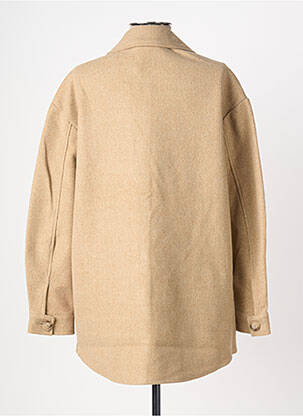 Veste casual coupe droite beige VILA femme