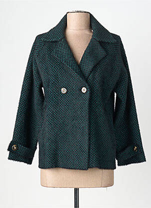 Blazer coupe cintrée vert LOLA ESPELETA femme