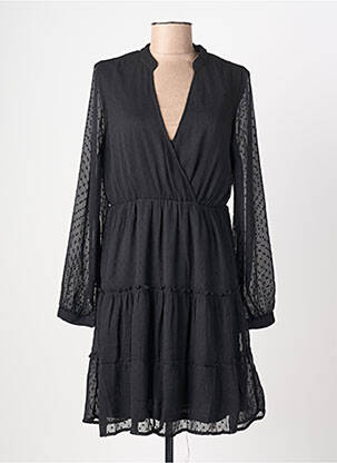 Robe courte manches longues manches longues noir TIFFOSI femme