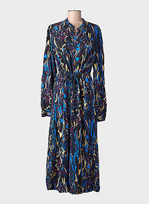 Robe longue manches longues manches longues noir VILA femme