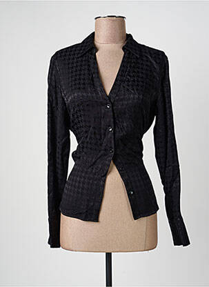 Chemisier coupe cintrée manches longues noir SALSA femme