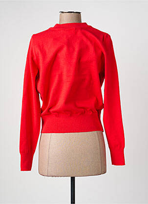 Pull stretch manches longues rouge VILA femme