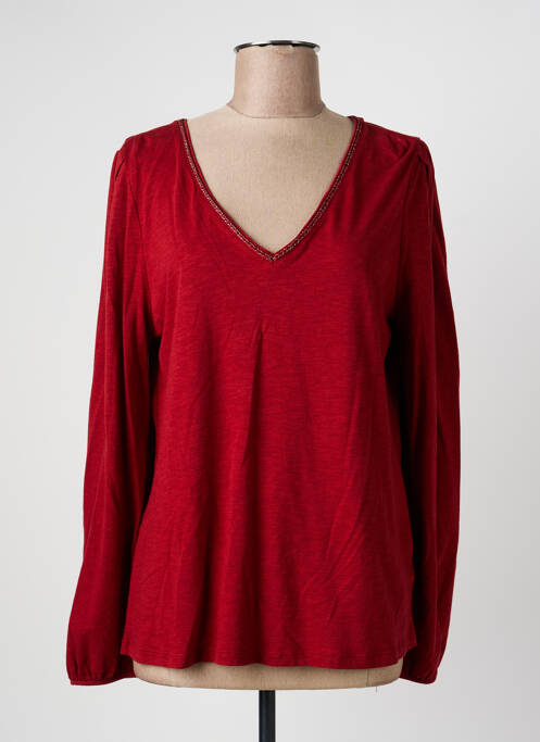 T-shirt manches longues manches longues rouge LOLA ESPELETA femme