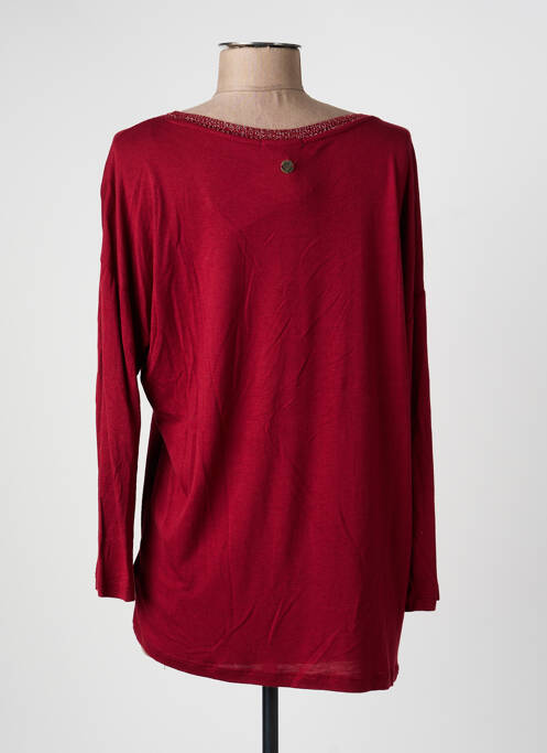 T-shirt manches longues manches longues rouge LOLA ESPELETA femme