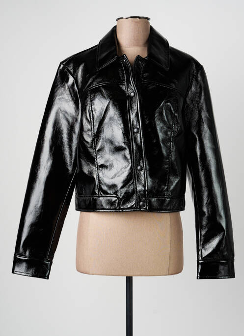 Veste casual poches noir MORGAN femme