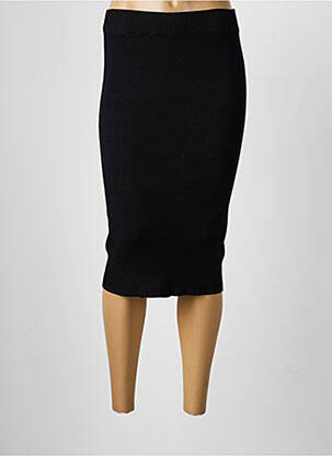 Jupe mi-longue taille normale noir B.YOUNG femme