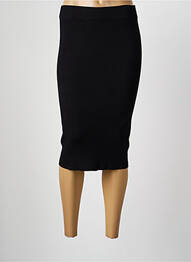 Jupe mi-longue stretch noir B.YOUNG femme