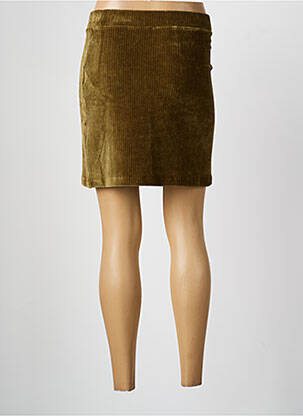 Jupe courte coupe droite vert VILA femme