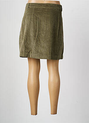 Jupe courte poches vert DEELUXE femme