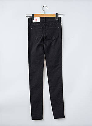 Pantalon slim poches noir MORGAN femme