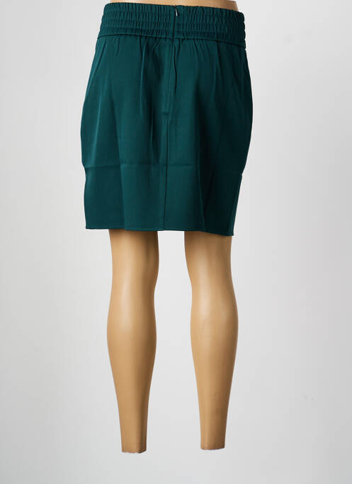 Jupe courte coupe droite vert MOLLY BRACKEN femme