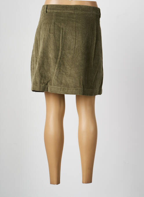 Jupe courte poches vert DEELUXE femme