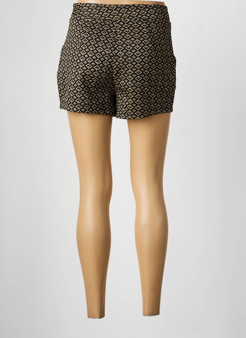 Short coupe droite noir DEELUXE femme