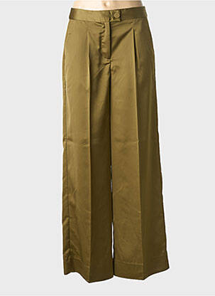 Pantalon flare coupe évasée vert 69.95 femme