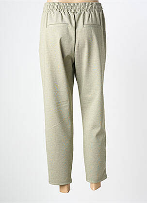 Pantalon 7/8 taille élastique gris B.YOUNG femme