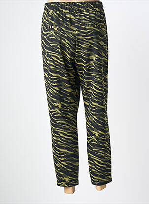 Pantalon slim taille élastique vert B.YOUNG femme