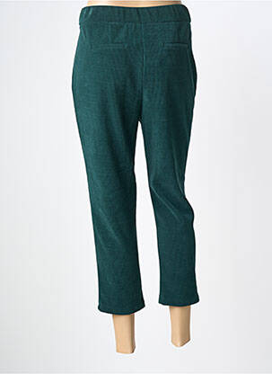 Pantalon 7/8 taille élastique vert MOLLY BRACKEN femme