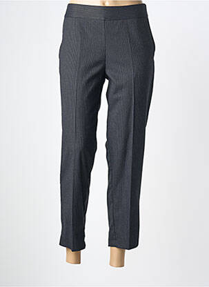 Pantalon 7/8 taille élastique gris MORGAN femme