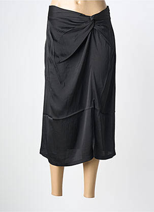 Jupe longue coupe fluide noir MOLLY BRACKEN femme