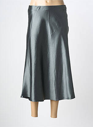 Jupe mi-longue coupe évasée gris TIFFOSI femme