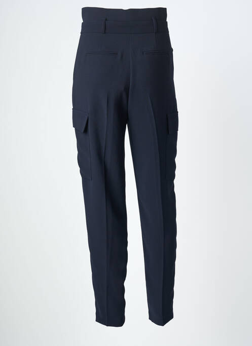 Pantalon slim poches bleu MORGAN femme