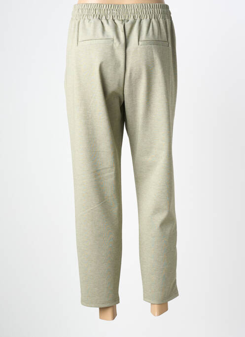 Pantalon 7/8 taille élastique gris B.YOUNG femme