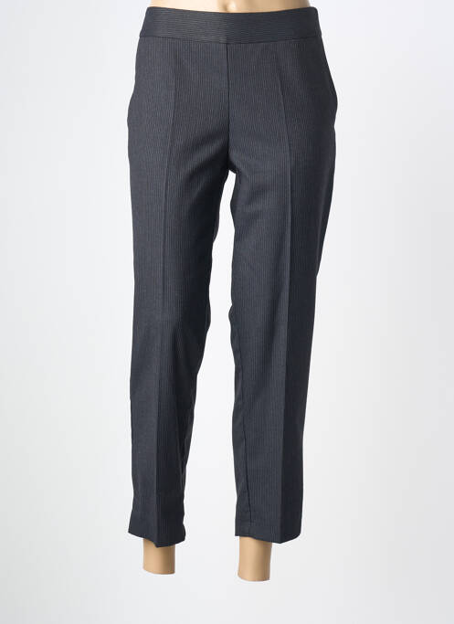 Pantalon 7/8 taille élastique gris MORGAN femme